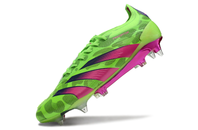 Adidas Predator 24 Elite SG Football Boots - Yellow/Purple/Pink