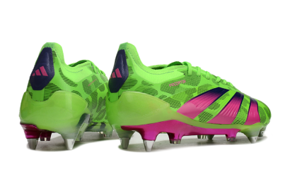 Adidas Predator 24 Elite SG Football Boots - Yellow/Purple/Pink