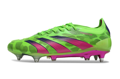 Adidas Predator 24 Elite SG Football Boots - Yellow/Purple/Pink