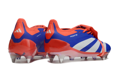 Adidas Predator Elite Foldover Tongue SG Football Boots - Blue/White/Red