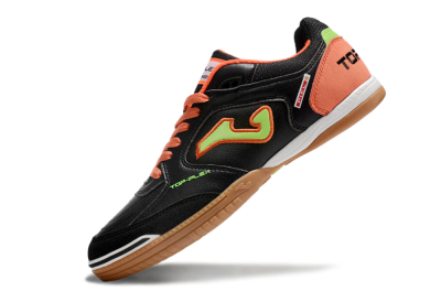 Joma Top Flex IC Football Shoes - Black/Yellow/Red