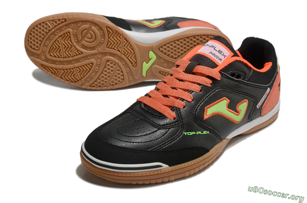 Joma Top Flex IC Football Shoes - Black/Yellow/Red 0
