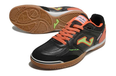 Joma Top Flex IC Football Shoes - Black/Yellow/Red