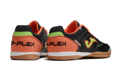 Joma Top Flex IC Football Shoes - Black/Yellow/Red