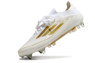 Adidas F50 Elite SG Football Boots - White/Gold