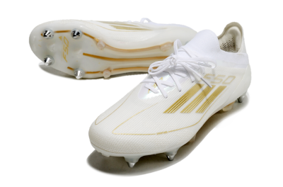 Adidas F50 Elite SG Football Boots - White/Gold