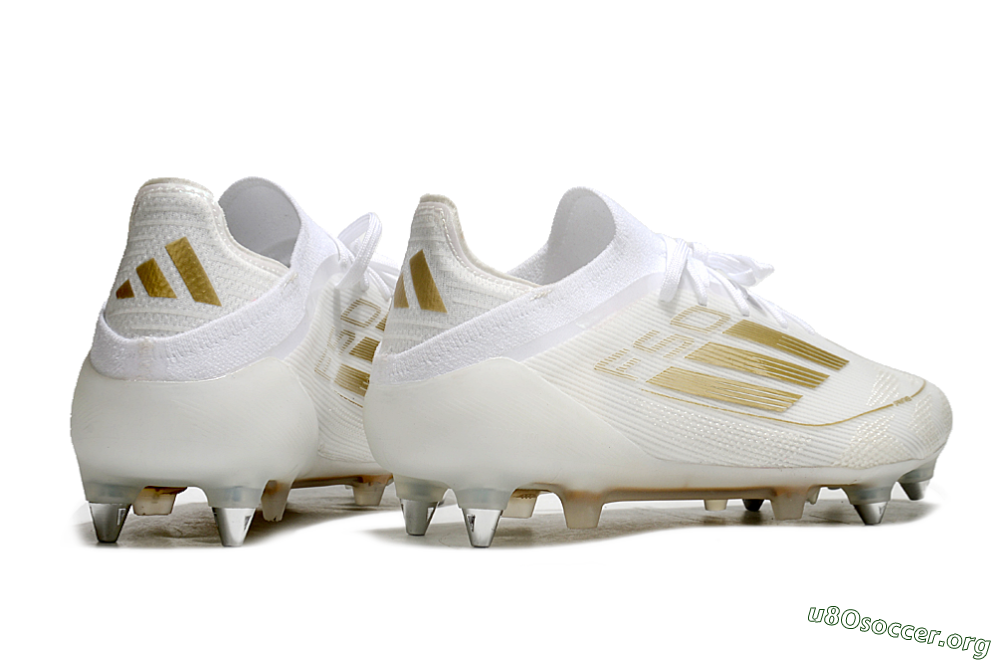 Adidas F50 Elite SG Football Boots - White/Gold 6