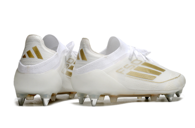 Adidas F50 Elite SG Football Boots - White/Gold