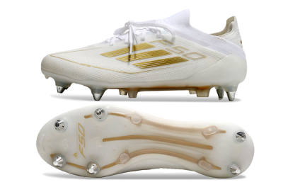 Adidas F50 Elite SG Football Boots - White/Gold