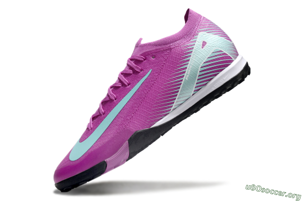 Nike Air Zoom Mercurial Vapor 16 Elite TF Football Shoes - Pink/Jade/White 5