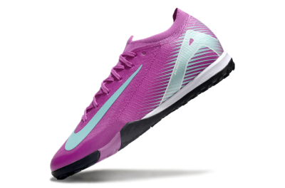 Nike Air Zoom Mercurial Vapor 16 Elite TF Football Shoes - Pink/Jade/White