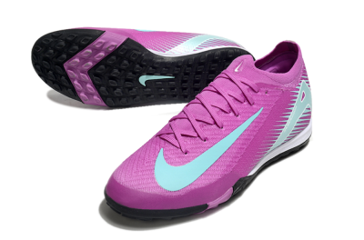 Nike Air Zoom Mercurial Vapor 16 Elite TF Football Shoes - Pink/Jade/White