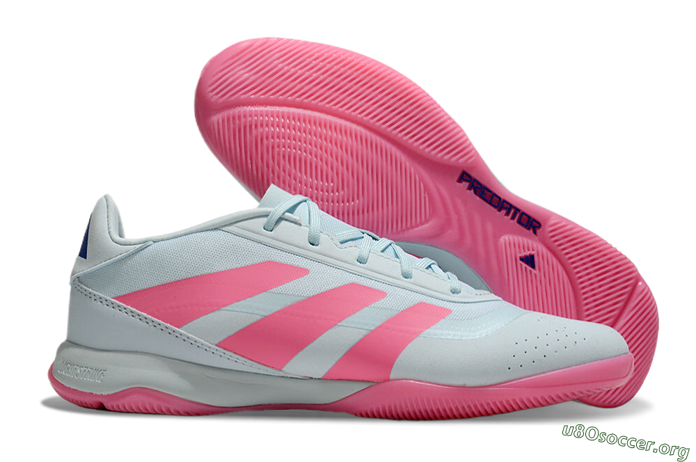 Adidas Predator 24 Elite IC Football Shoes - Jade/Pink/Black 2