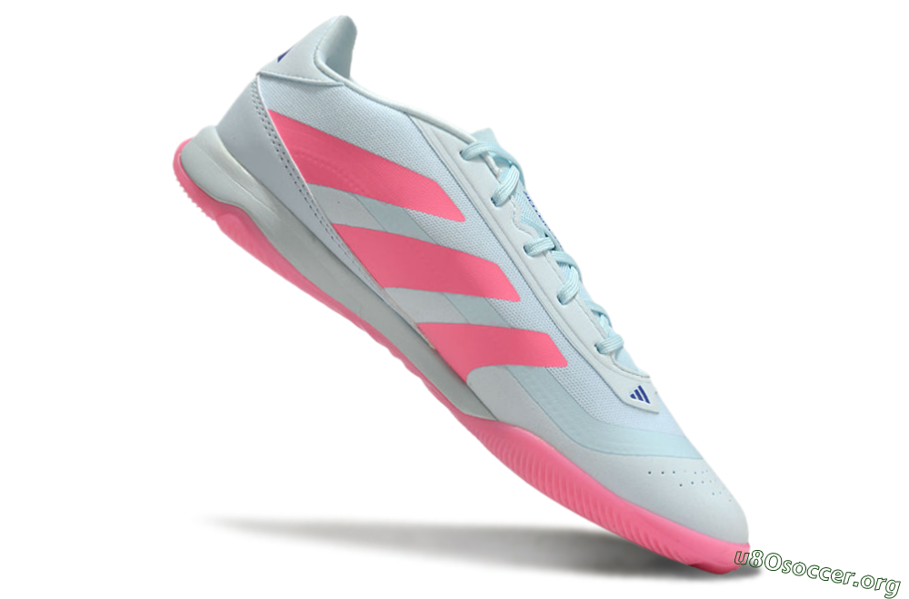 Adidas Predator 24 Elite IC Football Shoes - Jade/Pink/Black 4