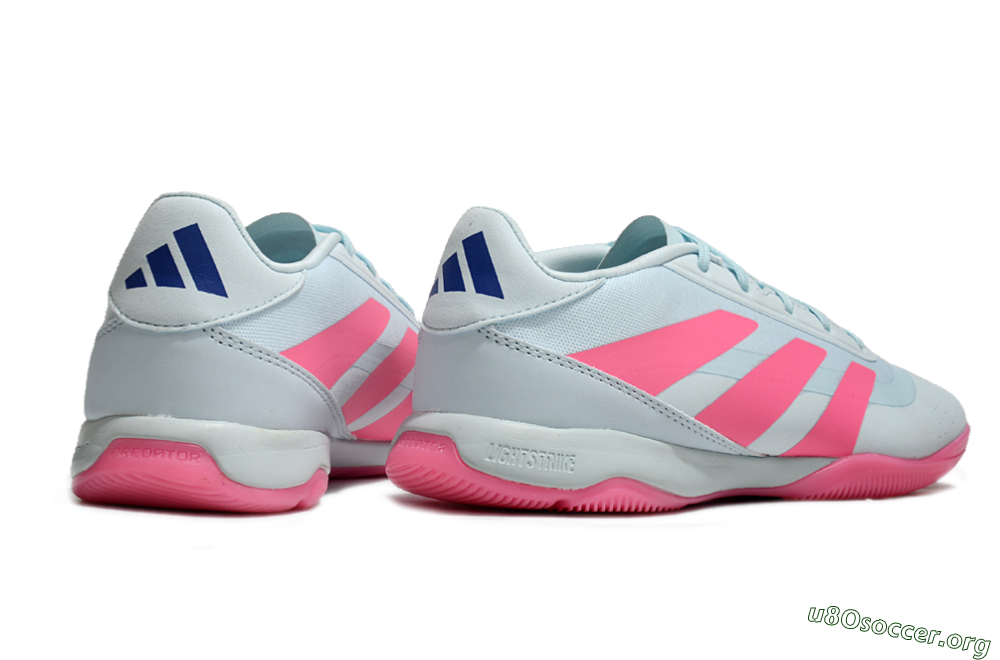 Adidas Predator 24 Elite IC Football Shoes - Jade/Pink/Black 6