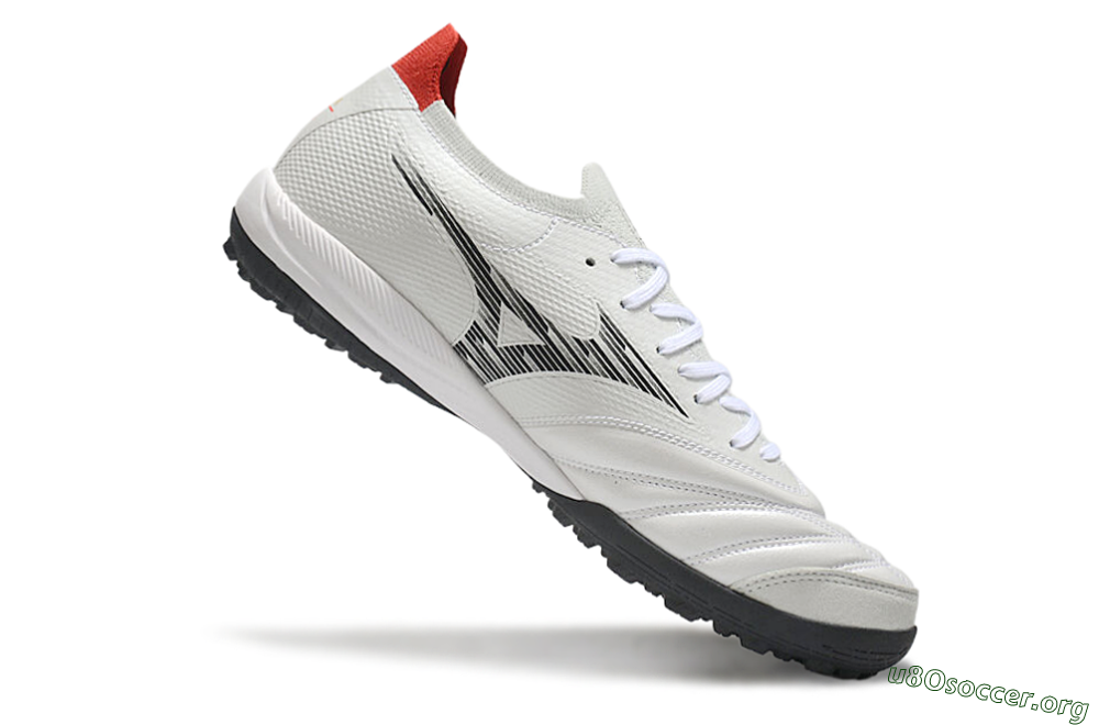 Mizuno Morelia Neo Sala M8 TF Football Shoes - Beige/Black/Red 4