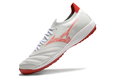 Mizuno Morelia Neo Sala M8 TF Football Shoes - Beige/Red/White