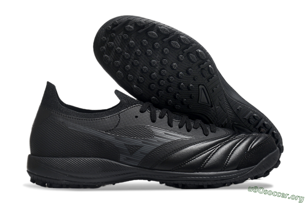 Mizuno Morelia Neo Sala M8 TF Football Shoes - Black/Grey 2