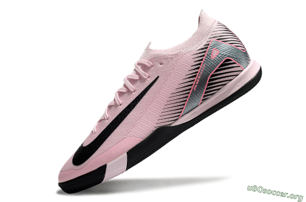 Nike Air Zoom Mercurial Vapor 16 Elite IC Football Shoes - Pink/Silver/Red 5