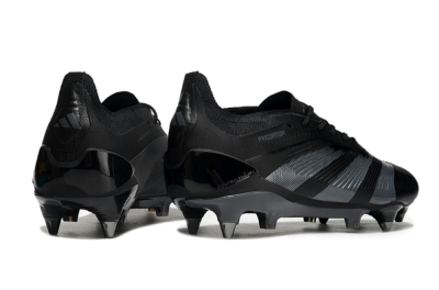 Adidas Predator 24 Elite SG Football Boots - Black/Silver