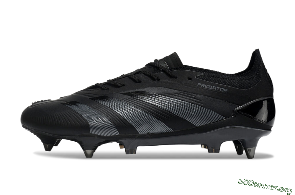 Adidas Predator 24 Elite SG Football Boots - Black/Silver 3