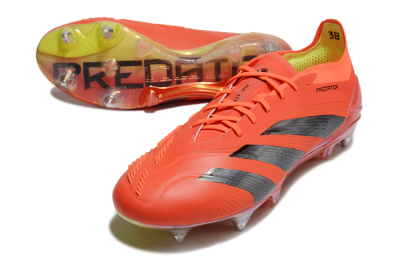Adidas Predator 24 Elite SG Football Boots - Red/Black/Yellow