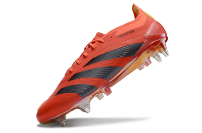 Adidas Predator 24 Elite SG Football Boots - Red/Black/Yellow