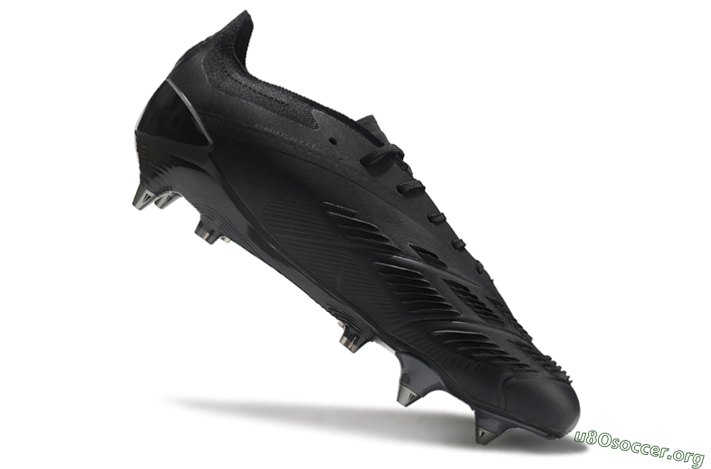 Adidas Predator 24 Elite SG Football Boots - Black/Silver/Gold 5