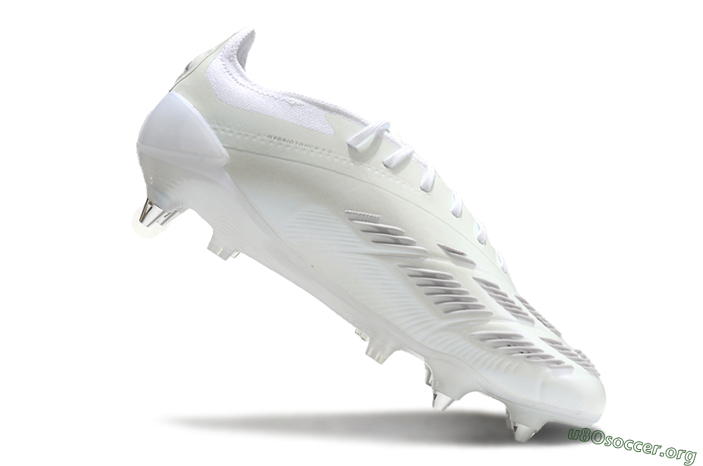 Adidas Predator 24 Elite SG Football Boots - Beige/White/Silver 4