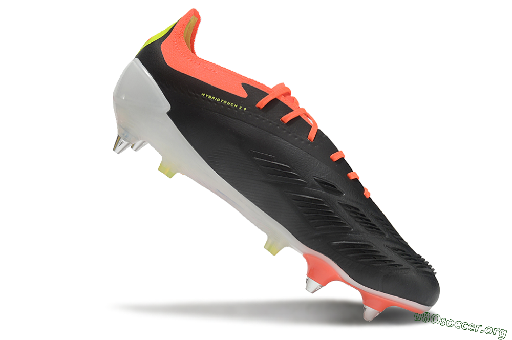 Adidas Predator 24 Elite SG Football Boots - Black/White/Red 4