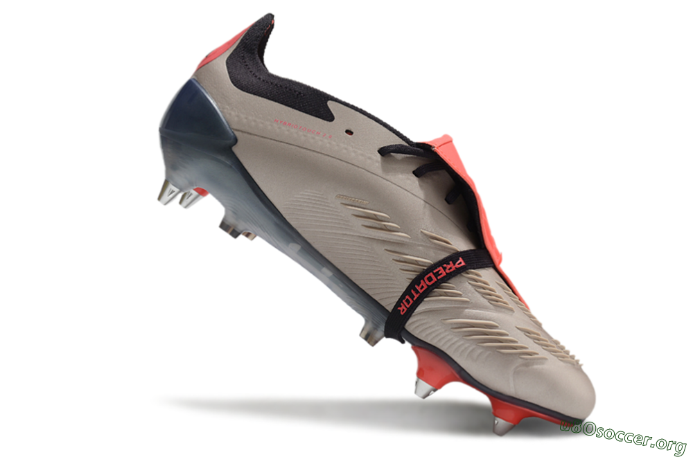 Adidas Predator Elite Foldover Tongue SG Football Boots - Gold/Blue/Red 4