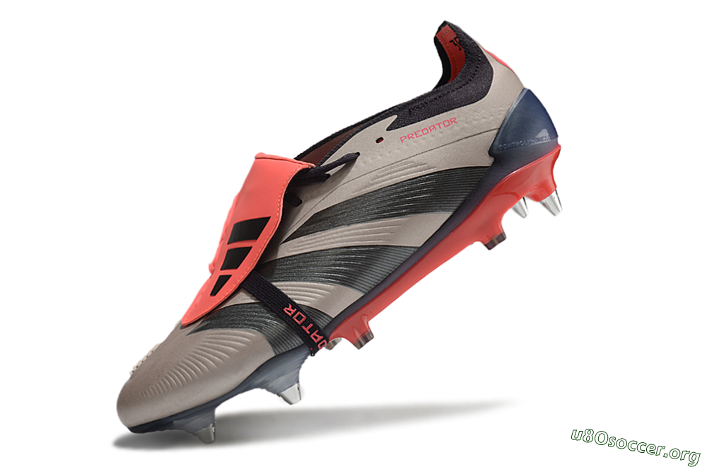 Adidas Predator Elite Foldover Tongue SG Football Boots - Gold/Blue/Red 5