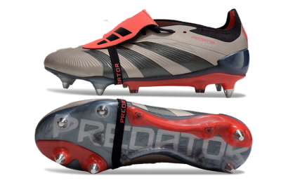Adidas Predator Elite Foldover Tongue SG Football Boots - Gold/Blue/Red