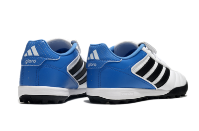Adidas Copa Gloro 2 TF Football Shoes - White/Black/Blue