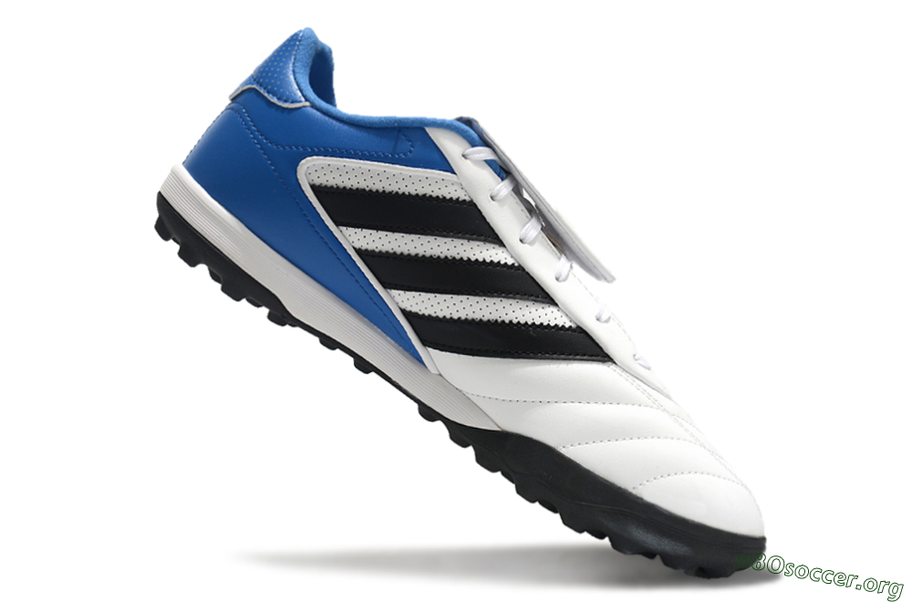 Adidas Copa Gloro 2 TF Football Shoes - White/Black/Blue 4