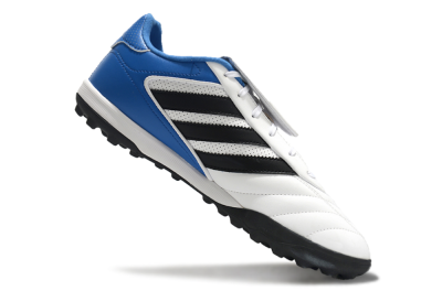 Adidas Copa Gloro 2 TF Football Shoes - White/Black/Blue