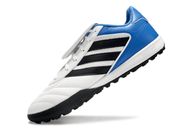 Adidas Copa Gloro 2 TF Football Shoes - White/Black/Blue
