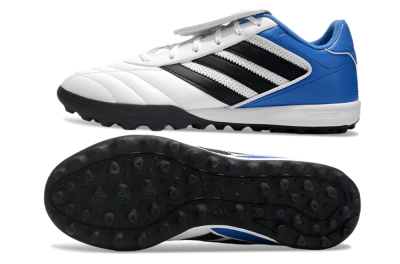 Adidas Copa Gloro 2 TF Football Shoes - White/Black/Blue