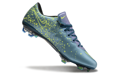Nike Mercurial Vapor 10 FG Football Boots - Jade/Yellow/Black