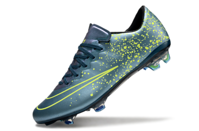 Nike Mercurial Vapor 10 FG Football Boots - Jade/Yellow/Black