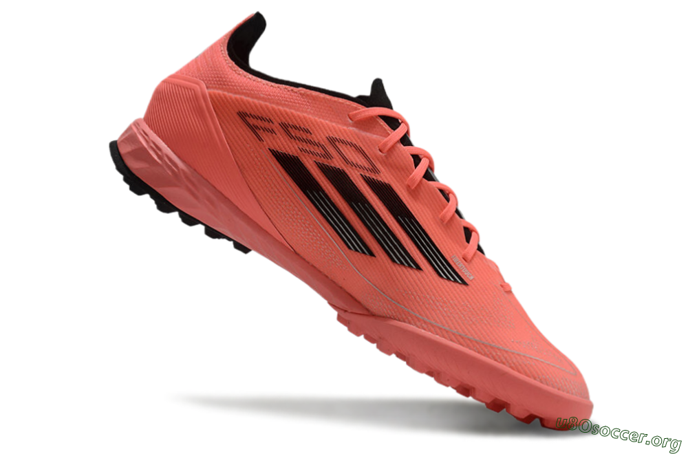Adidas F50 Pro TF Football Shoes - Red/Black 4