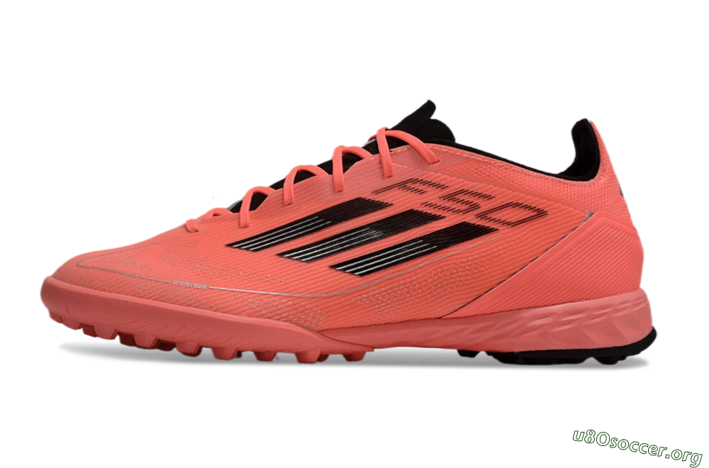 Adidas F50 Pro TF Football Shoes - Red/Black 3