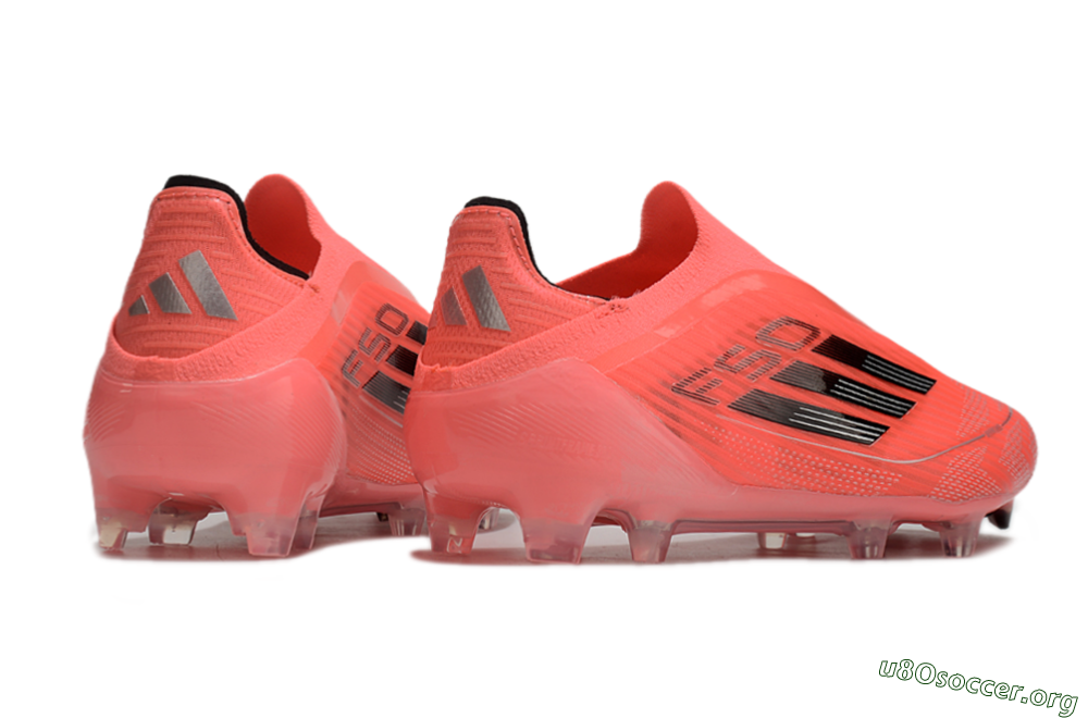 Adidas F50 Elite Laceless FG Football Boots - Red/Black 6