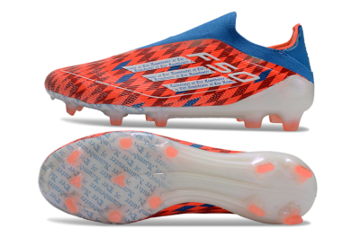 Adidas F50 Elite Laceless FG Football Boots - Red/White/Blue