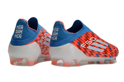 Adidas F50 Elite Laceless FG Football Boots - Red/White/Blue