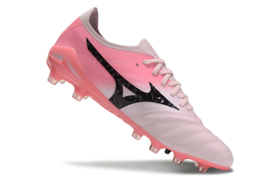 Mizuno Morelia Neo 4 FG Football Boots - Pink/Black/White