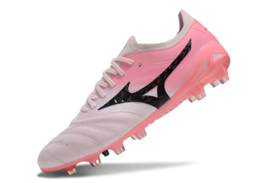 Mizuno Morelia Neo 4 FG Football Boots - Pink/Black/White