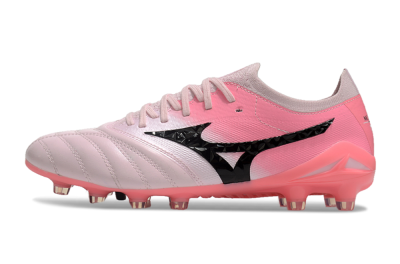 Mizuno Morelia Neo 4 FG Football Boots - Pink/Black/White