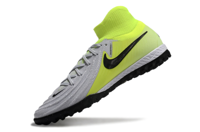 Nike Phantom Luna Elite NU TF Football Shoes - Grey/Yellow/Black