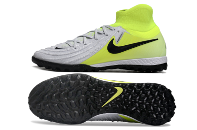 Nike Phantom Luna Elite NU TF Football Shoes - Grey/Yellow/Black